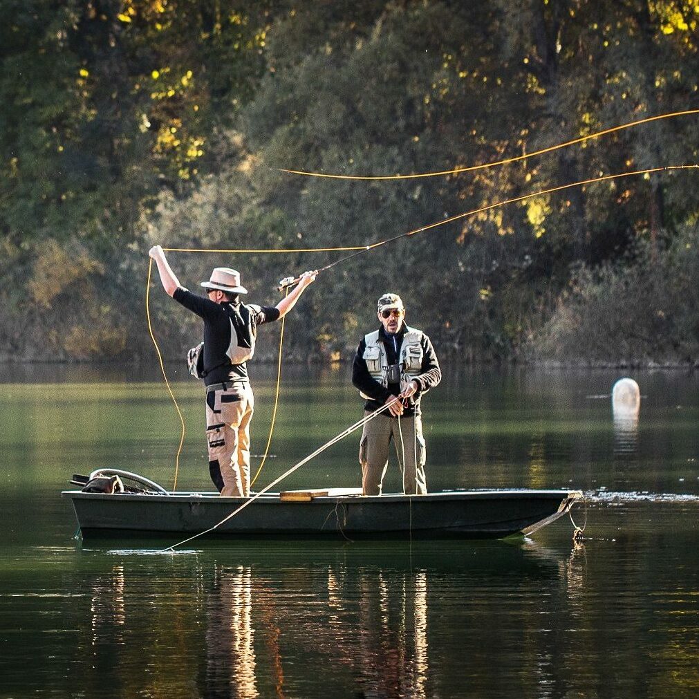 Pêche en réservoir